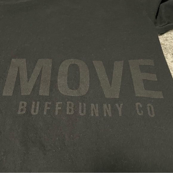 Buff Bunny Moves Collection Black Long Sleeve Tee Women’s Size Medium - Picture 6 of 11